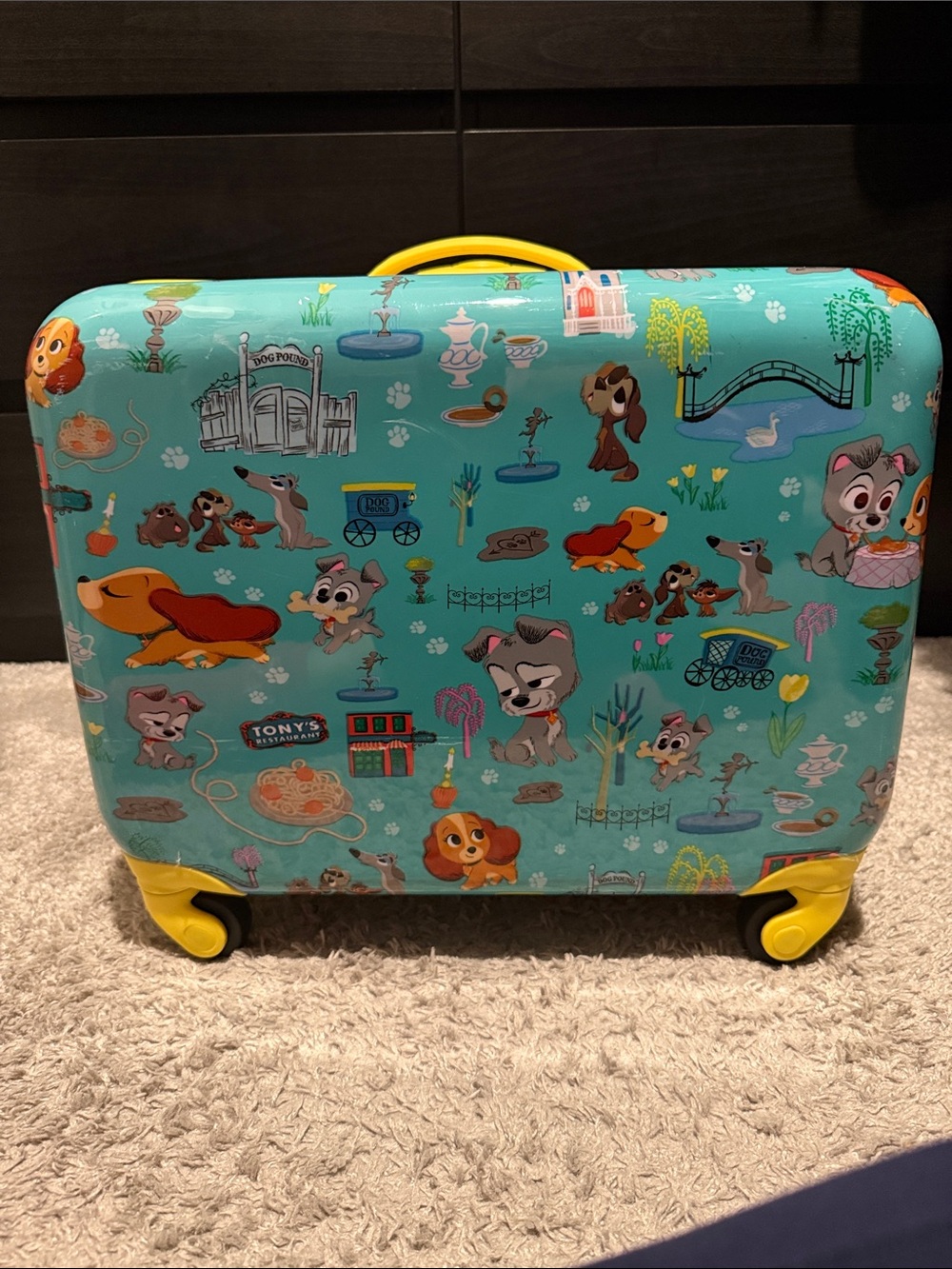Disney Lady and the Tramp Hardcase Carry-On